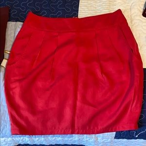 NWOT Forever 21 Women’s Red Mini Skirt